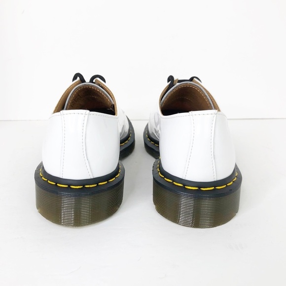 Dr Martens white patent oxfords 26754 unisex - Picture 4 of 13